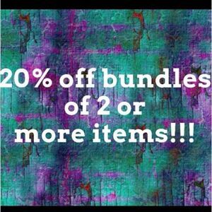 SHOP Now! Feel Free to Bundle Items!